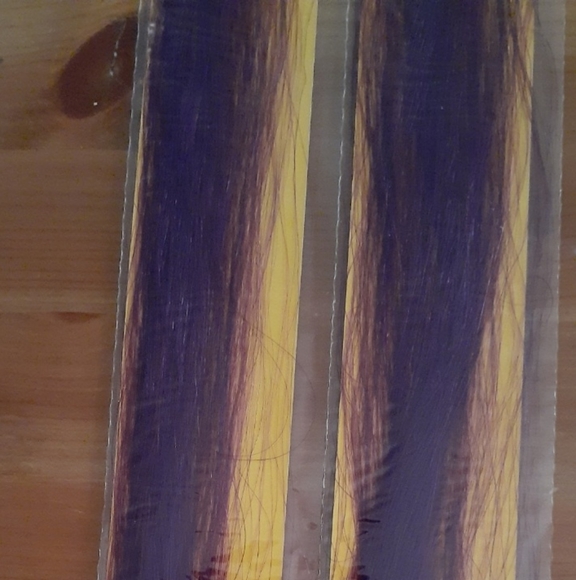 New Clip In Long 100% Human Hair Extensions 22" 20 Packs Purple - Picture 5 of 9